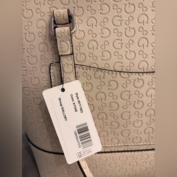 NWT GUESS Tote (Color: Stone) (Style: SE171822) (Group: Mallory) - Picture 7 of 7